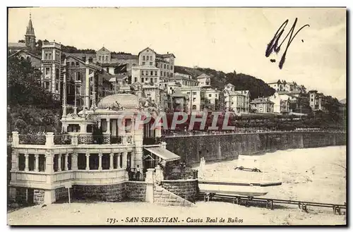 Cartes postales San Sebastian Castea Real de Banos