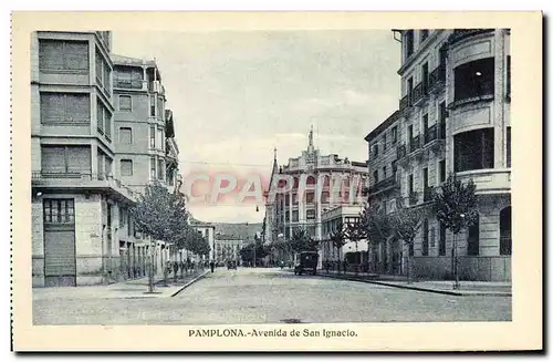 Ansichtskarte AK Pamplona Avenida de San lgnacio