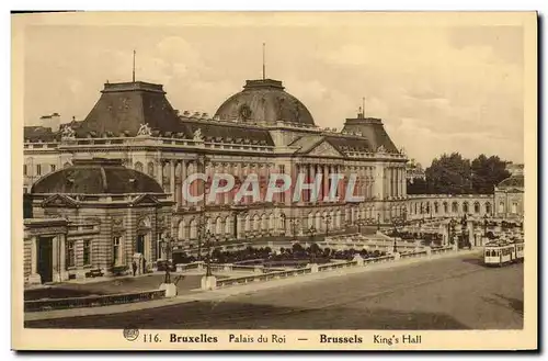 Cartes postales Bruxelles Palais du Roi