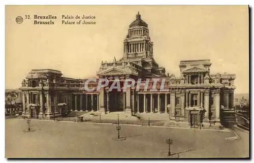 Cartes postales Bruxelles Palais de Justice
