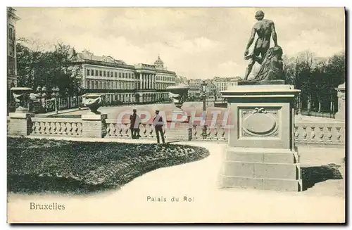 Cartes postales Bruxelles Palais du Roi