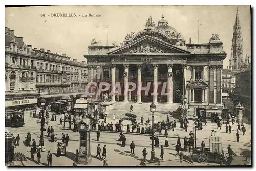 Cartes postales Bruxelles La Bourse