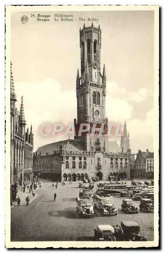 Cartes postales Brugge Halletoren
