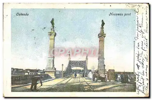 Cartes postales Ostende Nouveau Pont