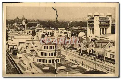 Ansichtskarte AK Paris Exposition des Arts Decoratifs Vue panoramique sur le pont Alexandre III