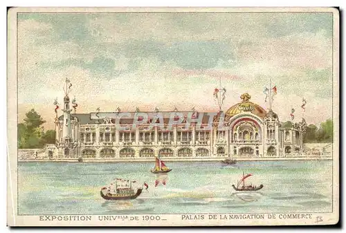 Ansichtskarte AK Exposition Universelle Palais de la Navigation de Commerce Charles Besnier