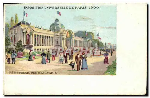 Ansichtskarte AK Exposition Universelle de Paris 1900 Petit palais des Beaux ARts