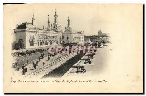 Cartes postales Exposition Universelle De 1900 Les Palais De l&#39Esplanade des invalides