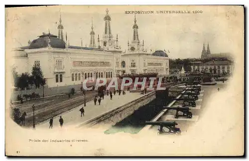 Ansichtskarte AK Paris Exposition Universelle 1900 Palais Des Industries diverses