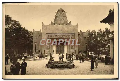 Cartes postales Paris Exposition Des Arts Decoratifs pavillon de l&#39afrique francaise