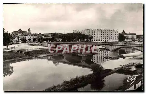 Cartes postales moderne Dax Le Pont sur l'adour et le Splendid