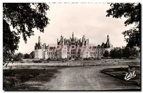 Cartes postales moderne Le Chateau De Chambord facade principale