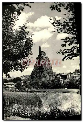 Moderne Karte Le Puy Le Rocher St Michel