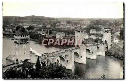 Cartes postales moderne Cahors Le Pont Valentre et le quartier de la gare