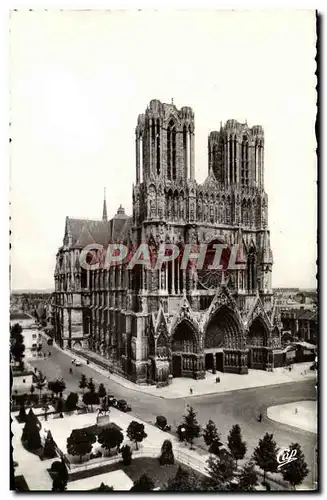 Cartes postales moderne Reims La cathedrale