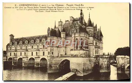 Cartes postales Chenonceau Le Chateau