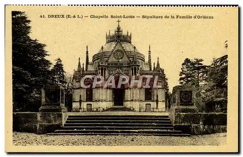 Cartes postales Dreux Chapelle Saint Louis