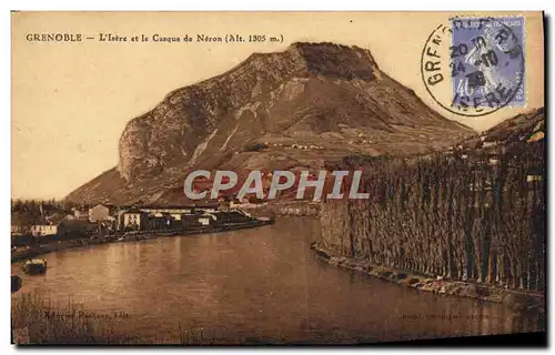 Cartes postales Grenoble L&#39Isere Et Le Casque De Neron