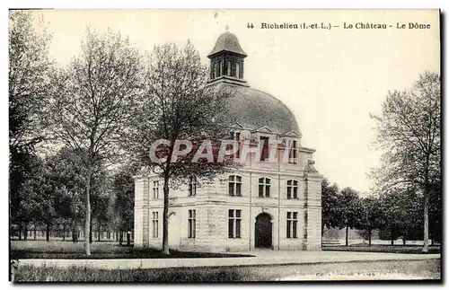 Ansichtskarte AK Richelieu Le Chateau Le Dome