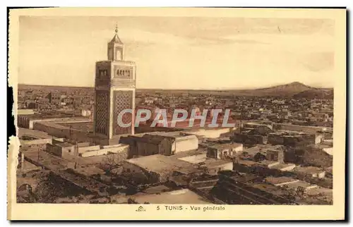 Cartes postales Tunis Vue Generale