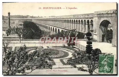 Cartes postales Montpellier L&#39Aqueduc