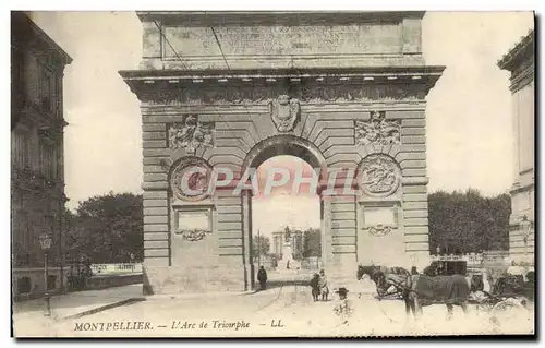 Cartes postales Montpellier L'Arc De Triomphe