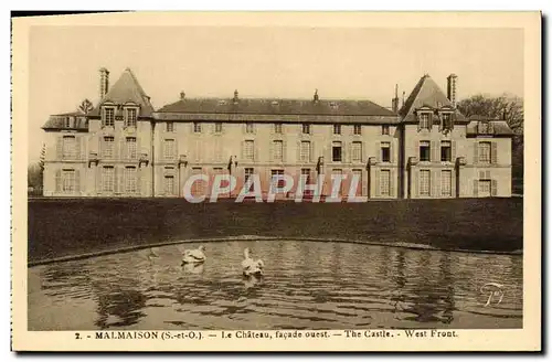 Ansichtskarte AK Malmaison Le Chateau Facade ouest