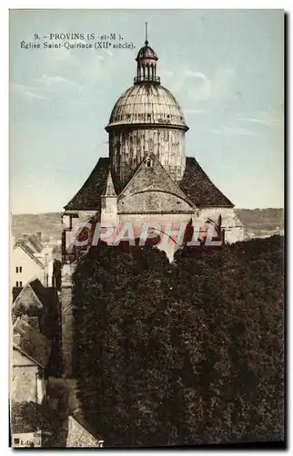 Ansichtskarte AK Provins Eglise Saint Quiriace