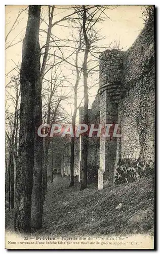 Cartes postales Provins Tourelle dite du trou au chat