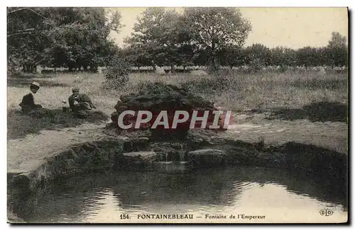 Cartes postales Fontainebleau Fontaine de l&#39Empereur