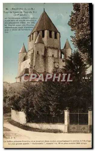 Cartes postales Provins Tour de cesar ou tour du roi