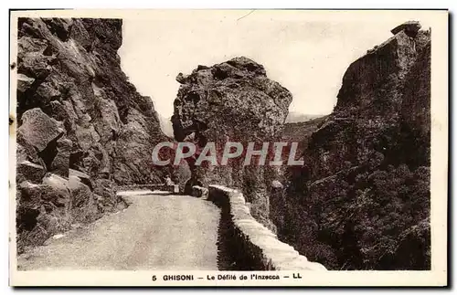 Cartes postales Ghisoni Le Defile De l'Inzecca