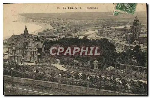 Cartes postales Le Treport Panorama