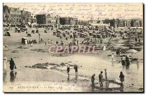 Cartes postales Mers Sur Mer La plage