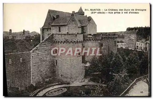 Ansichtskarte AK Nantes Le Chateau des ducs de bretagne