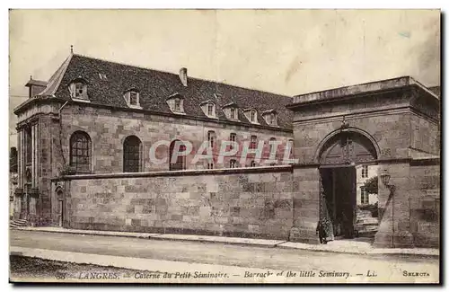 Ansichtskarte AK Langres caserne du petit seminaire