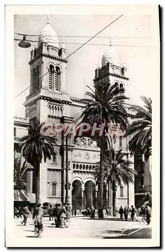 Cartes postales Tunis La Cathedrale