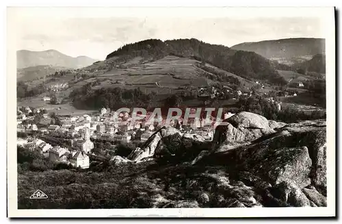 Cartes postales La Bourboule Les Rochers et la Ville