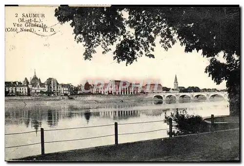 Cartes postales Saumur Vue Generale