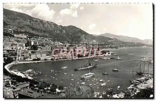 Cartes postales Manaco Monte Carlo Vue d&#39ensemble du Port