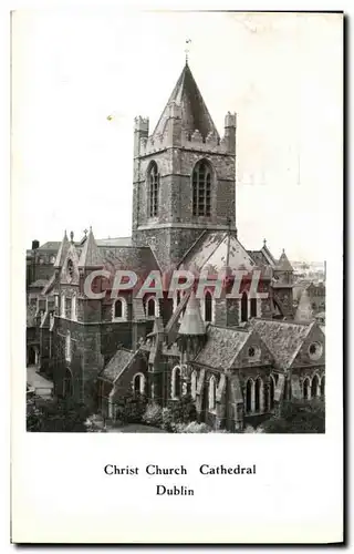 Ansichtskarte AK Christ Church Cathedral Dublin