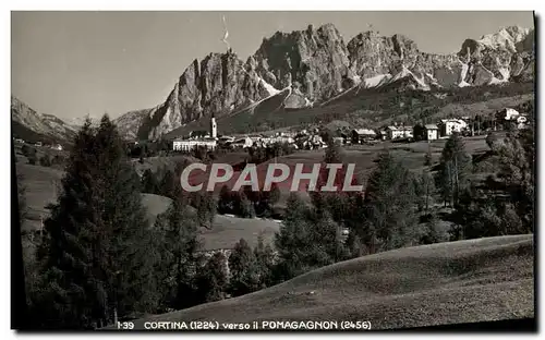 Cartes postales Cortina Verso il Pomagagnon