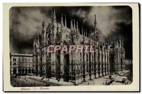 Ansichtskarte AK Milano ll Duomo