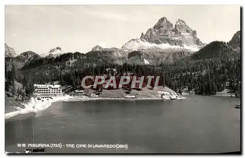 Cartes postales Misurina Tre Cime Di Lavaredo