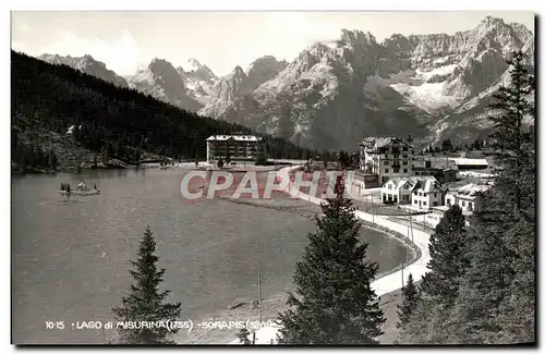 Cartes postales Lago di Misurina Sorapis