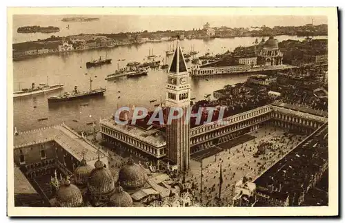 Cartes postales Venezia Il Campanile di San Marco