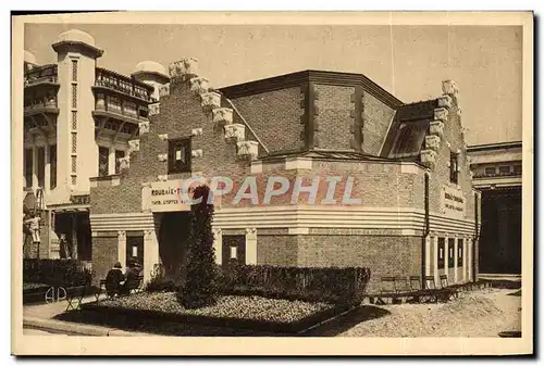 Cartes postales Paris Exposition des Arts Decoratifs Pavillon des tissus et des etoffes d&#39ameublement de Roub