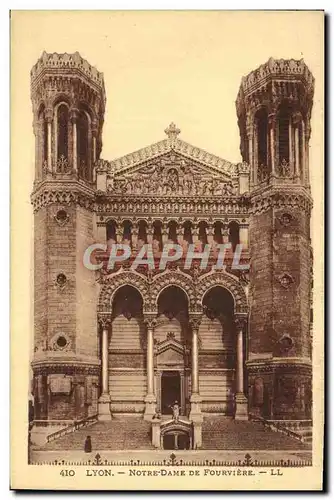 Cartes postales Lyon Notre Dame de Fourviere