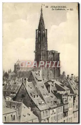 Cartes postales Strasbourg La Cathedrale