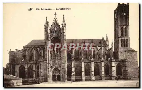 Cartes postales Limoges La Cathedrale